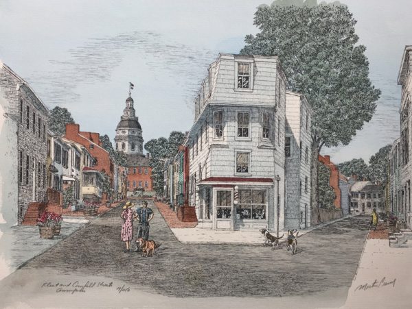 Fleet and Cornhill Streets, Annapolis