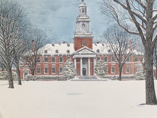 Johns Hopkins Winter Gilman Hall