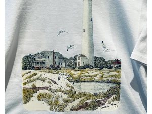 Martin Barry Cape May Lighthouse Exit Zero Shirt